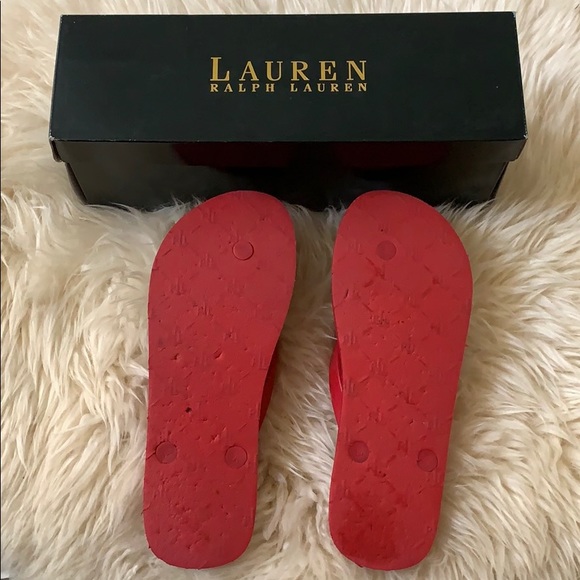 Ralph Lauren flip flops - Picture 3 of 4